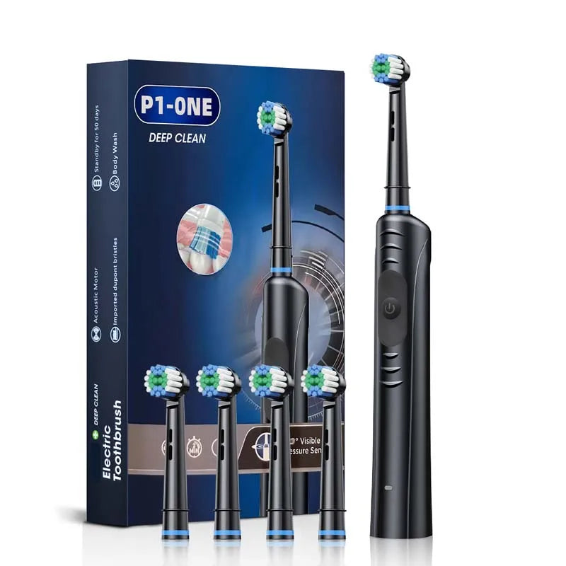 Electric Toothbrush Charging Mothproof Intelligent Silicone Bristle Toothbrush